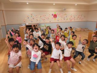 いよいよ明日は運動会 うめ 江西桜こども園